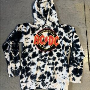 Retro 2020 AC DC HIGH VOLTAGE ROCK N ROLL Concert Tour Med Sweatshirt